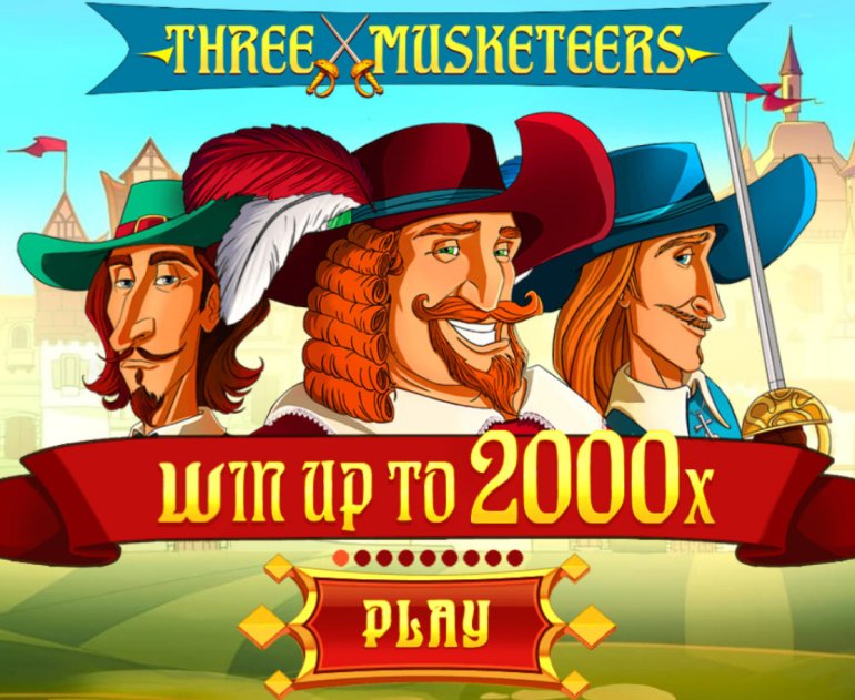 video slot three musketeers